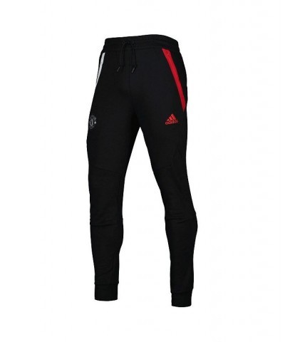 Men's Black Manchester United Travel Pants $36.90 Pants