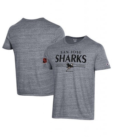 Men's Gray San Jose Sharks Tri-Blend T-shirt $20.00 T-Shirts