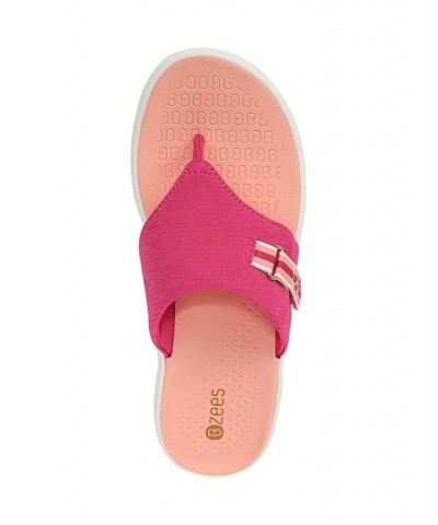 Camp Out Washable Slide Sandals Pink $43.20 Shoes