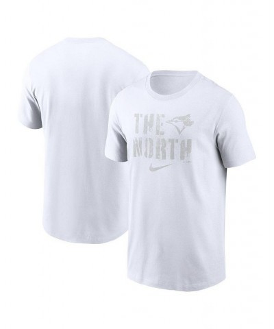 Men's White Toronto Blue Jays The North Local Team T-shirt $23.84 T-Shirts