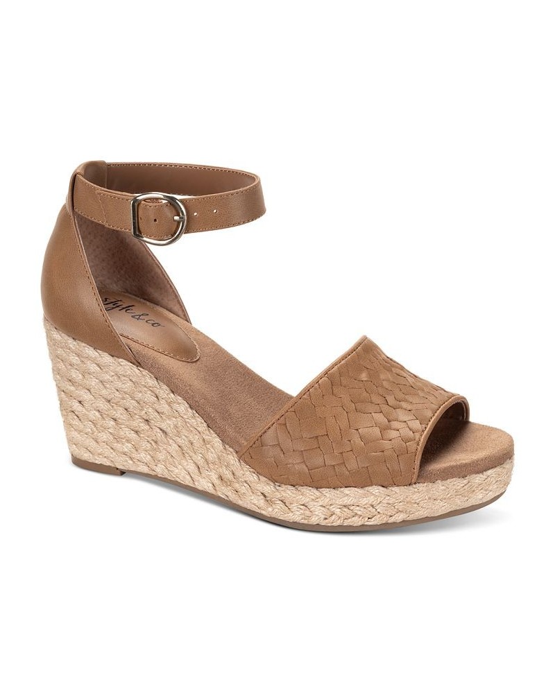 Seleeney Wedge Sandals PD08 $29.89 Shoes