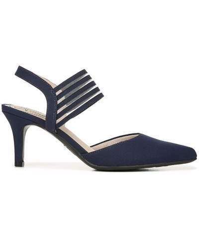 Sanya Slingback Pumps Blue $38.40 Shoes