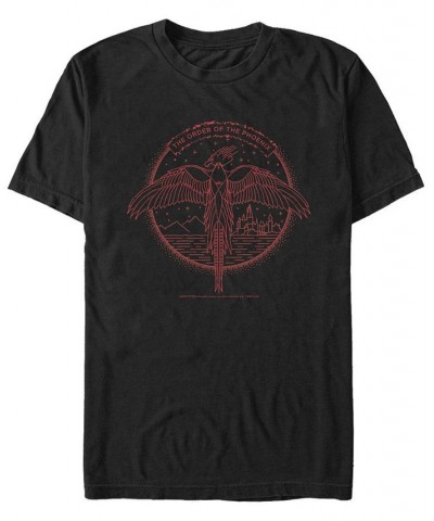 Harry Potter Men's The Order of The Phoenix Deathly Hallows Short Sleeve T-Shirt $17.50 T-Shirts