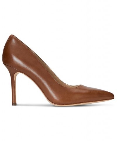 Women's Lindella II Pointed-Toe Pumps Tan/Beige $74.40 Shoes