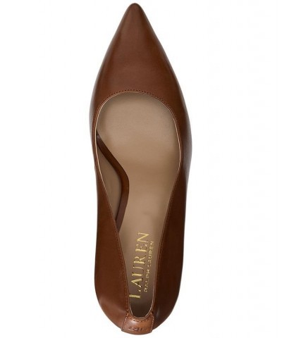 Women's Lindella II Pointed-Toe Pumps Tan/Beige $74.40 Shoes