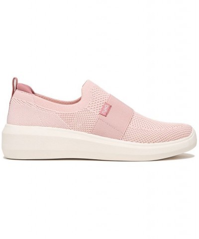 Women's Astrid Knit Slip-ons Pink $44.10 Shoes