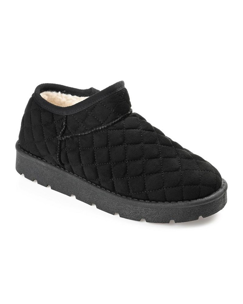 Women's Tazara Slipper Booties Black $34.00 Shoes