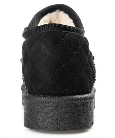 Women's Tazara Slipper Booties Black $34.00 Shoes