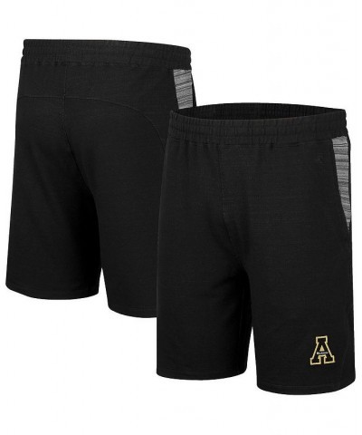 Men's Black Appalachian State Mountaineers Wild Party Shorts $23.59 Shorts