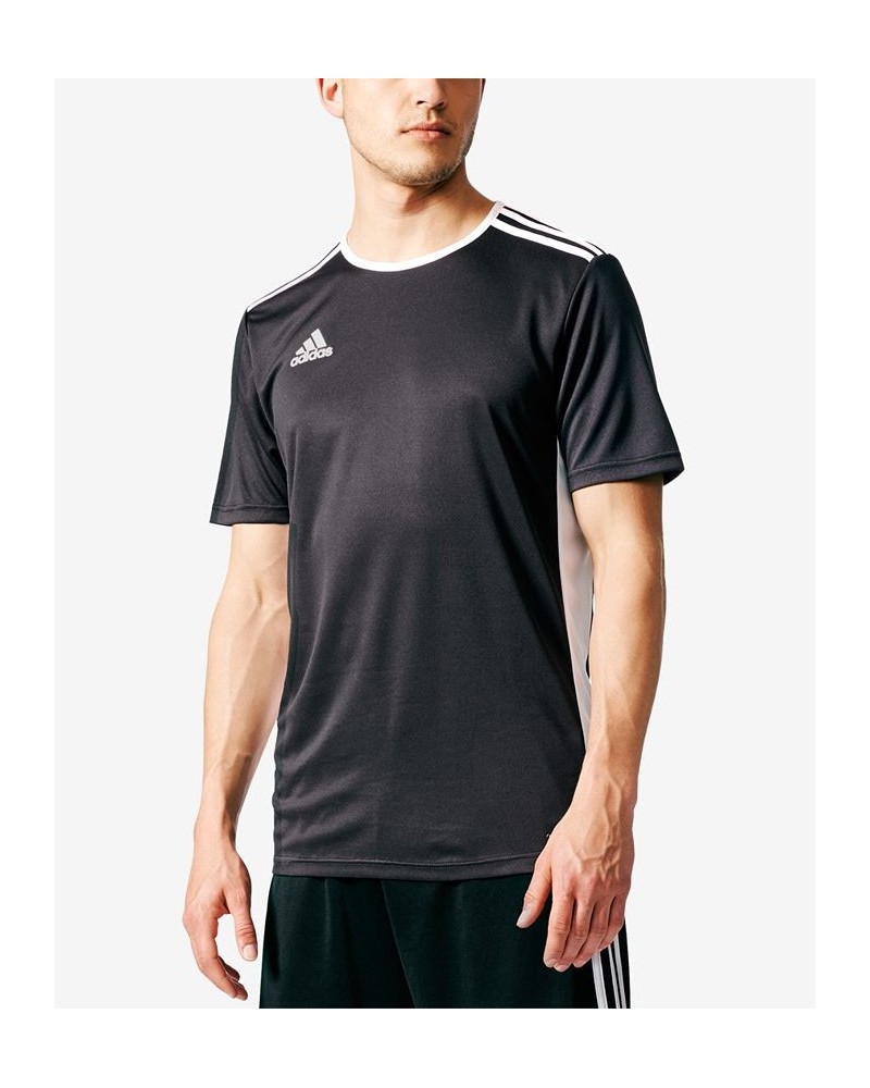 Men's Entrada ClimaLite Soccer Shirt Black $13.25 T-Shirts