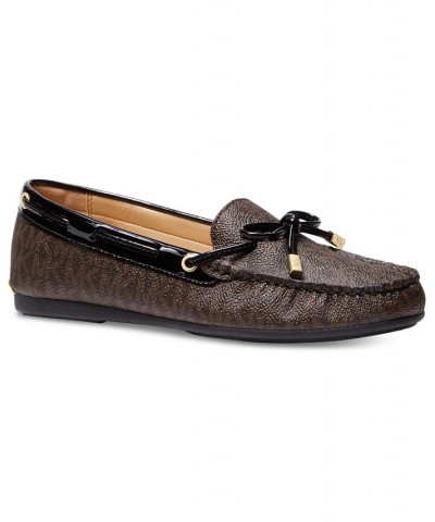 Women's Sutton Moccasin Flat Loafers PD02 $40.00 Shoes