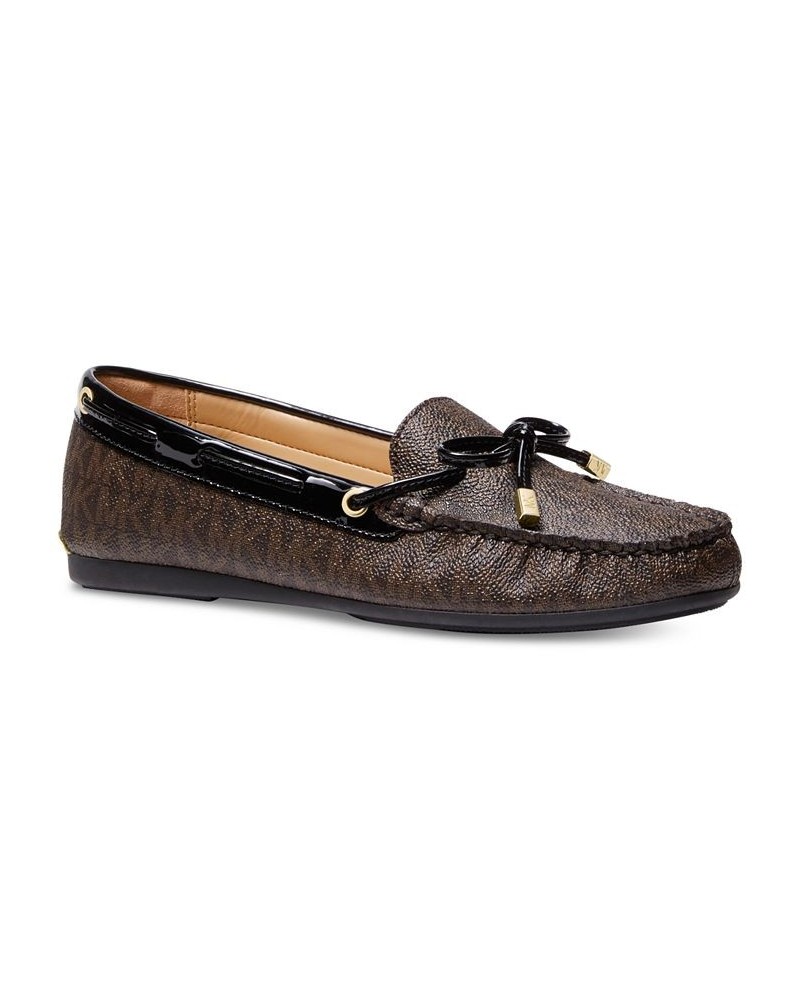 Women's Sutton Moccasin Flat Loafers PD02 $40.00 Shoes