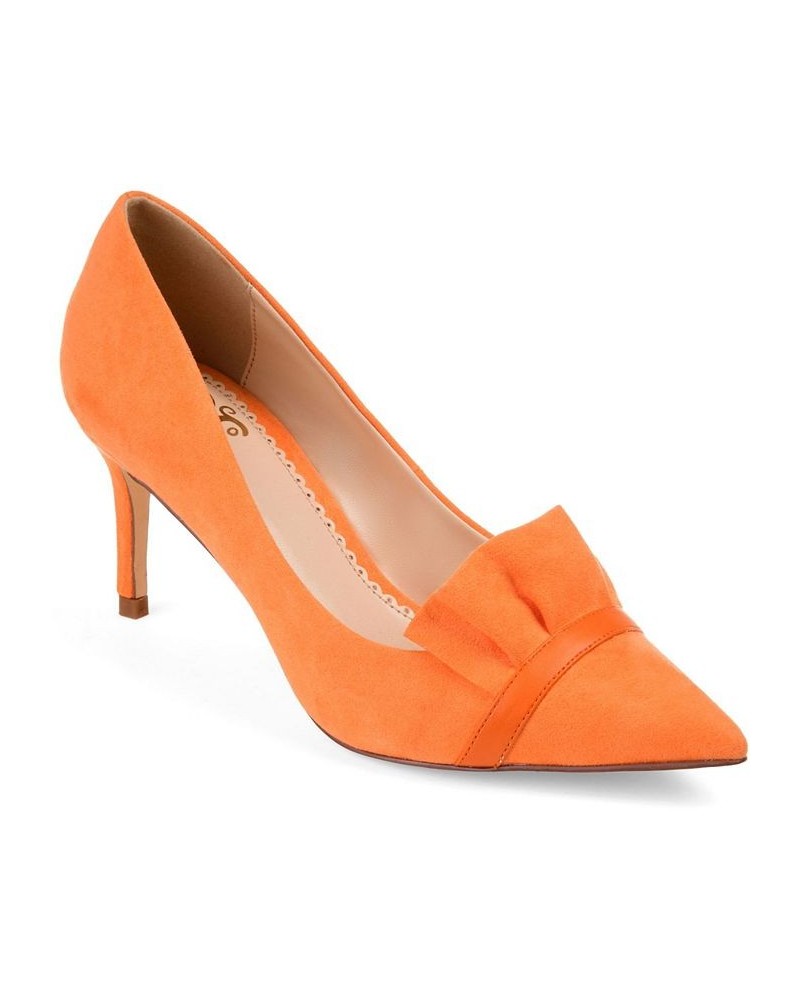 Women's Marek Heels Orange $46.79 Shoes