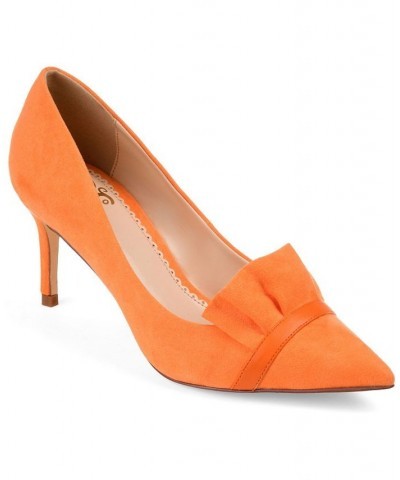 Women's Marek Heels Orange $46.79 Shoes