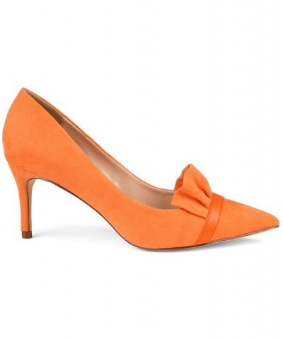 Women's Marek Heels Orange $46.79 Shoes