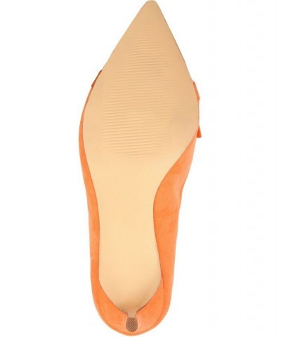 Women's Marek Heels Orange $46.79 Shoes