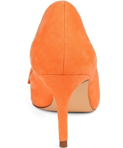 Women's Marek Heels Orange $46.79 Shoes