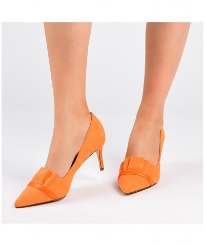 Women's Marek Heels Orange $46.79 Shoes