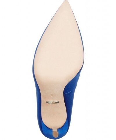 Women's Cher Evening Pumps Blue $95.55 Shoes