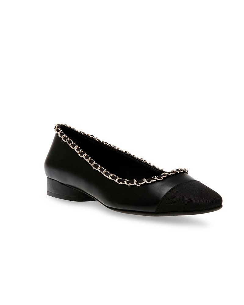 Women's Cameron Flats Black $50.49 Shoes