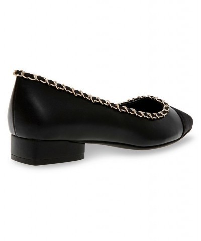 Women's Cameron Flats Black $50.49 Shoes