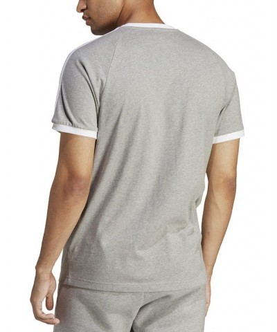 Men's Adicolor Classics Raglan-Sleeve T-Shirt Gray $23.85 T-Shirts