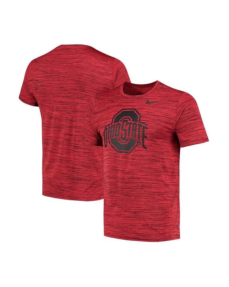 Men's Scarlet Ohio State Buckeyes Tonal Velocity Legend Performance T-shirt $30.24 T-Shirts