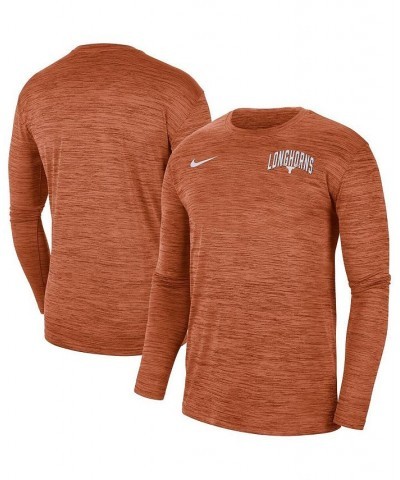 Men's Texas Orange Texas Longhorns Sideline Game Day Velocity Performance Long Sleeve T-shirt $28.04 T-Shirts