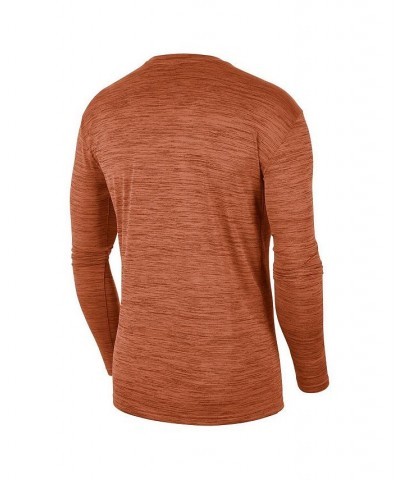 Men's Texas Orange Texas Longhorns Sideline Game Day Velocity Performance Long Sleeve T-shirt $28.04 T-Shirts