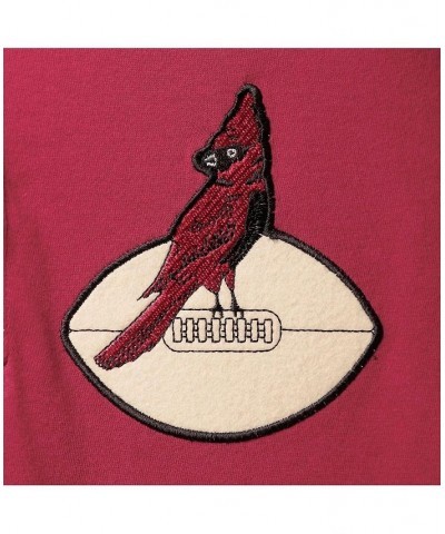 Men's Cardinal Arizona Cardinals Historic Logo Ultimate Play Henley 3/4-Sleeve Raglan T-shirt $31.85 T-Shirts