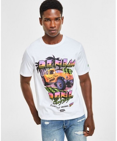 Men's Relaxed-Fit Dune Buggy Graphic T-Shirt White $21.33 T-Shirts