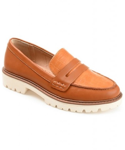 Women's Kenly Loafer Tan/Beige $37.80 Shoes