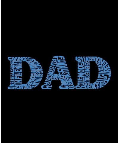 Men's Dad Word Art Long Sleeve T-shirt $21.59 T-Shirts