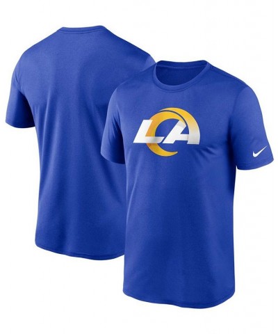 Men's Royal Los Angeles Rams Logo Essential Legend Performance T-shirt $29.49 T-Shirts