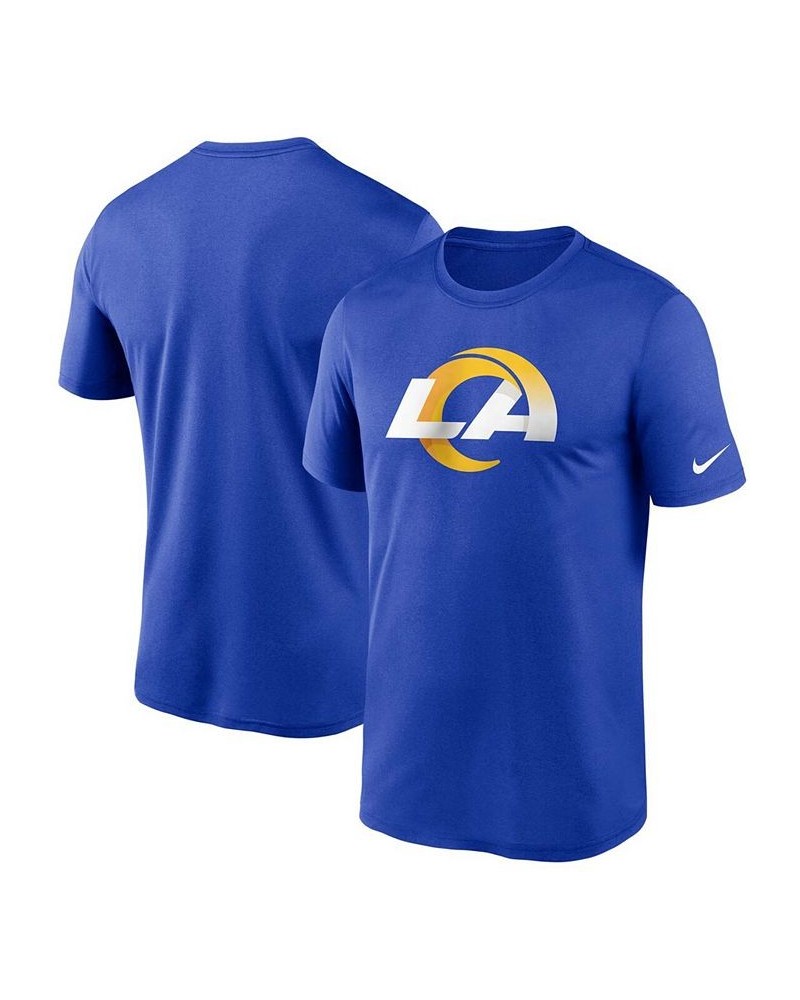 Men's Royal Los Angeles Rams Logo Essential Legend Performance T-shirt $29.49 T-Shirts