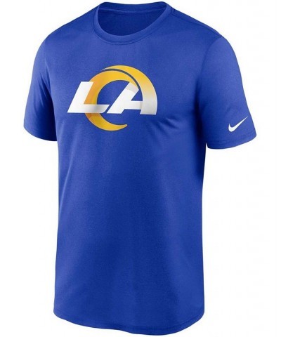 Men's Royal Los Angeles Rams Logo Essential Legend Performance T-shirt $29.49 T-Shirts