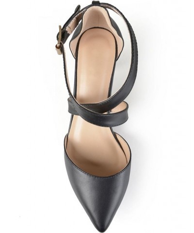 Women's Riva Crisscross Heels Black $36.90 Shoes