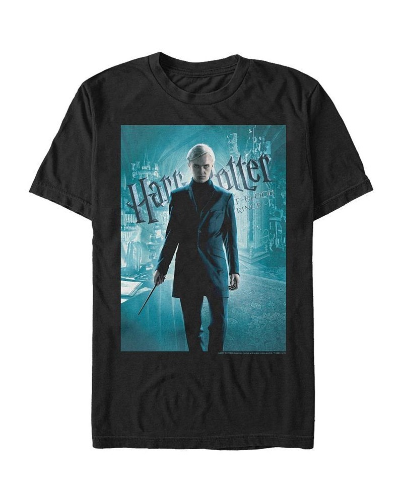 Harry Potter Men's Half-Blood Prince Draco Malfoy Poster Short Sleeve T-Shirt $19.24 T-Shirts