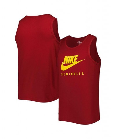 Men's Garnet Florida State Seminoles Futura Performance Scoop Neck Tank Top $25.64 T-Shirts