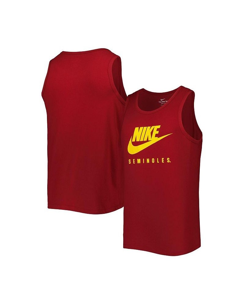 Men's Garnet Florida State Seminoles Futura Performance Scoop Neck Tank Top $25.64 T-Shirts