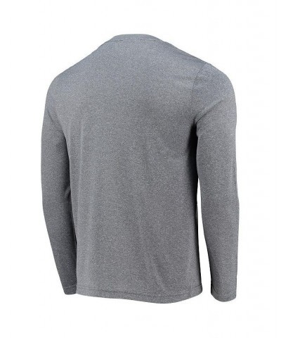 Men's Gray Florida Gators Wordmark Slash Long Sleeve T-shirt $22.94 T-Shirts