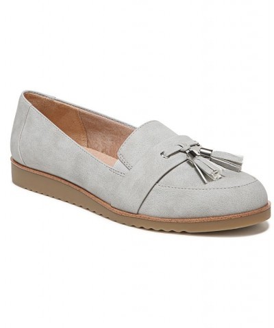 Zee Tassel Slip-on Loafers Gray $49.50 Shoes