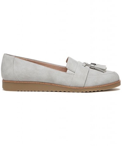 Zee Tassel Slip-on Loafers Gray $49.50 Shoes