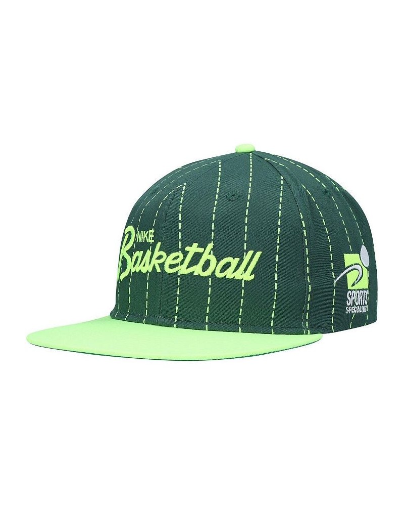 Men's Green and Neon Green Sports Specialties Script Snapback Hat $16.80 Hats