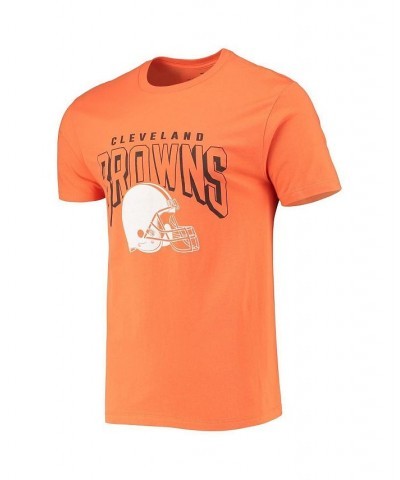 Men's Orange Cleveland Browns Bold Logo T-shirt $19.35 T-Shirts