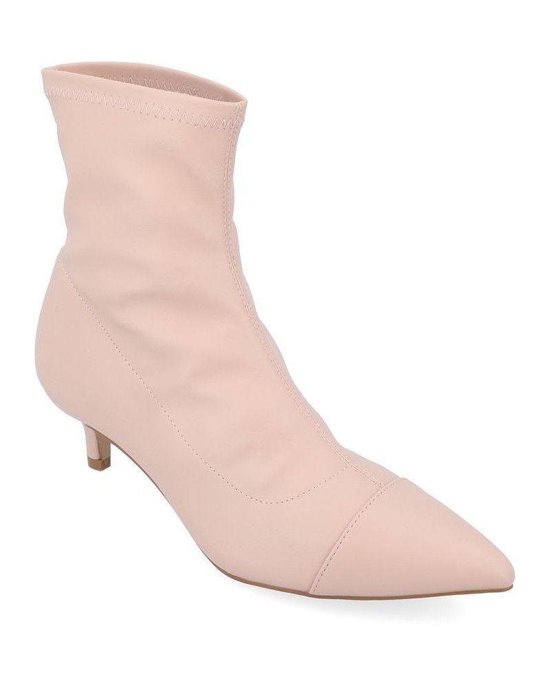 Women's Jadde Bootie Pink $48.10 Shoes