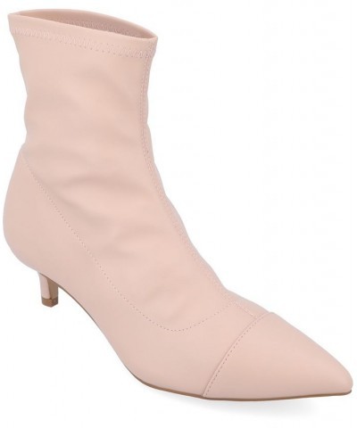 Women's Jadde Bootie Pink $48.10 Shoes