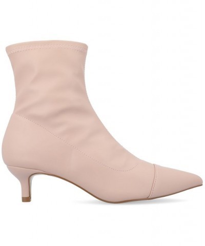 Women's Jadde Bootie Pink $48.10 Shoes