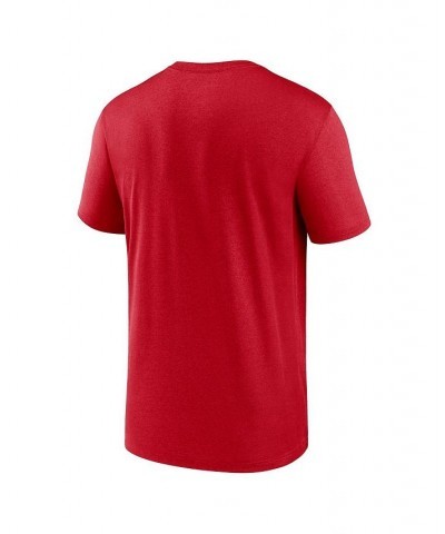 Men's Red Cleveland Guardians Legend Established T-shirt $20.50 T-Shirts