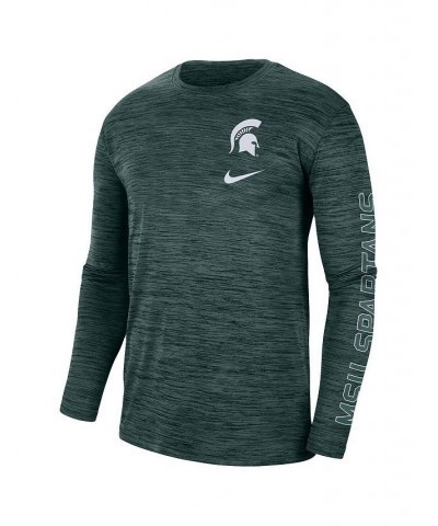 Men's Green Michigan State Spartans Velocity Legend Team Performance Long Sleeve T-shirt $27.49 T-Shirts